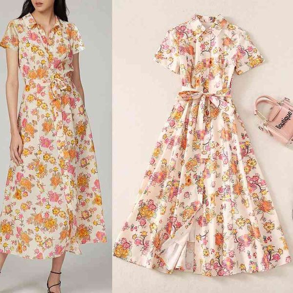 casual dresses spring and summer fashion women's polo flower print lace up waist style dress, Black;gray
casual dresses spring and summer fashion women's polo flower print lace up waist style dress, Black;gray