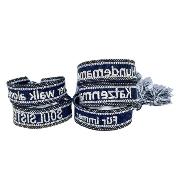 letter hand rope embroidered word woven bracelet bohemian national style creative wrist, Golden;silver
letter hand rope embroidered word woven bracelet bohemian national style creative wrist, Golden;silver