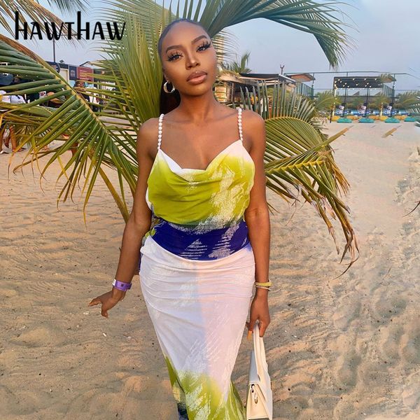 hawthaw women summer sleeveless printed bodycon beach backless pencil long dress sundress 2021 female clothing streetwear, Black;gray
hawthaw women summer sleeveless printed bodycon beach backless pencil long dress sundress 2021 female clothing streetwear, Black;gray