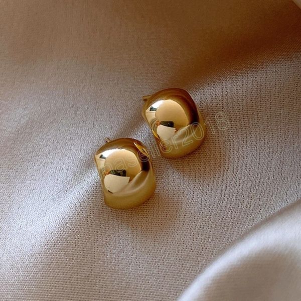 simple bean earrings petite beanie stud earring matte textured metal earrings geometric short ear studs gifts for girls, Golden;silver
simple bean earrings petite beanie stud earring matte textured metal earrings geometric short ear studs gifts for girls, Golden;silver