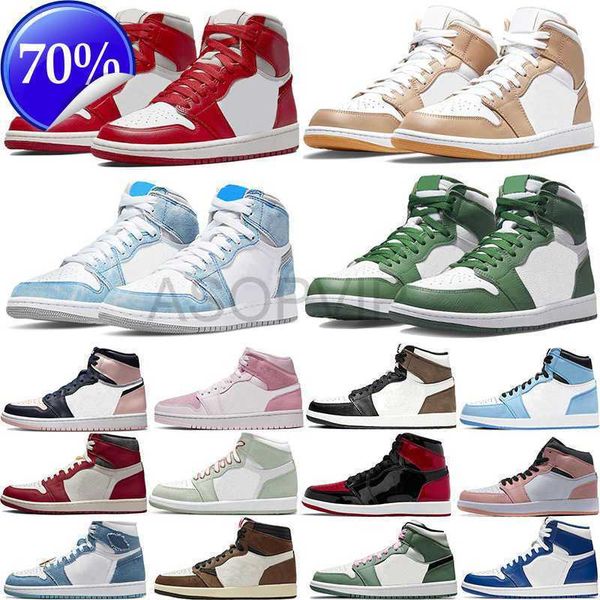 jumpman 1 basketball shoes mens women hyper royal 1s dark mocha chicago obsidian unc white lucky blue green outdoor sports trainers sneakers, Black
jumpman 1 basketball shoes mens women hyper royal 1s dark mocha chicago obsidian unc white lucky blue green outdoor sports trainers sneakers, Black