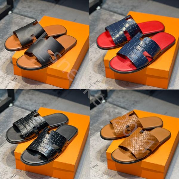 r men slipper fashion paris slides heritage calfskin sandals izmir flip flop man large size 39-45 with box, Black
r men slipper fashion paris slides heritage calfskin sandals izmir flip flop man large size 39-45 with box, Black