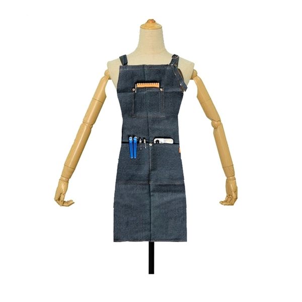 barber apron hair salon stylist overalls milk tea flower shop thickened canvas overalls blue denim cape hair cutting cloak 220621
barber apron hair salon stylist overalls milk tea flower shop thickened canvas overalls blue denim cape hair cutting cloak 220621
