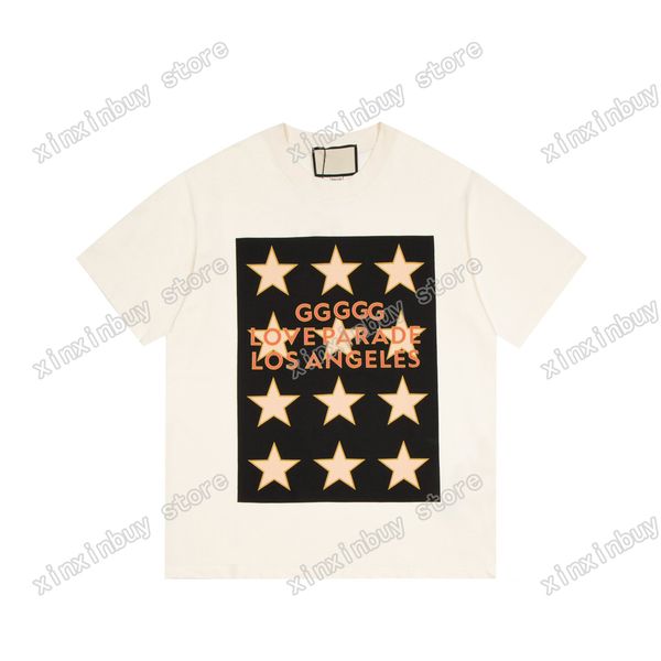 22ss men women designers t shirts tee paris love parade cotton short sleeve crew neck streetwear xinxinbuy black s-2xl, White;black
22ss men women designers t shirts tee paris love parade cotton short sleeve crew neck streetwear xinxinbuy black s-2xl, White;black