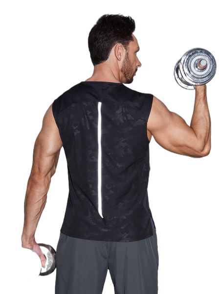 men letter graphic contrast reflective tape sports tank c48l#, White;black
men letter graphic contrast reflective tape sports tank c48l#, White;black