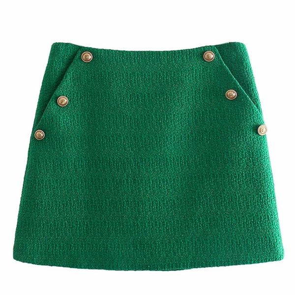 tangada women green tweed skirts faldas mujer zipper french style female mini skirt 8y195 220317, Black
tangada women green tweed skirts faldas mujer zipper french style female mini skirt 8y195 220317, Black