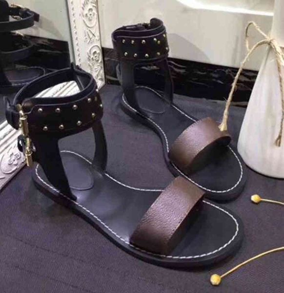 women's sandals fashion casual sandals summer leather beach shoes woman rivet peep toe slippers good quality dkne v0qg, Black
women's sandals fashion casual sandals summer leather beach shoes woman rivet peep toe slippers good quality dkne v0qg, Black