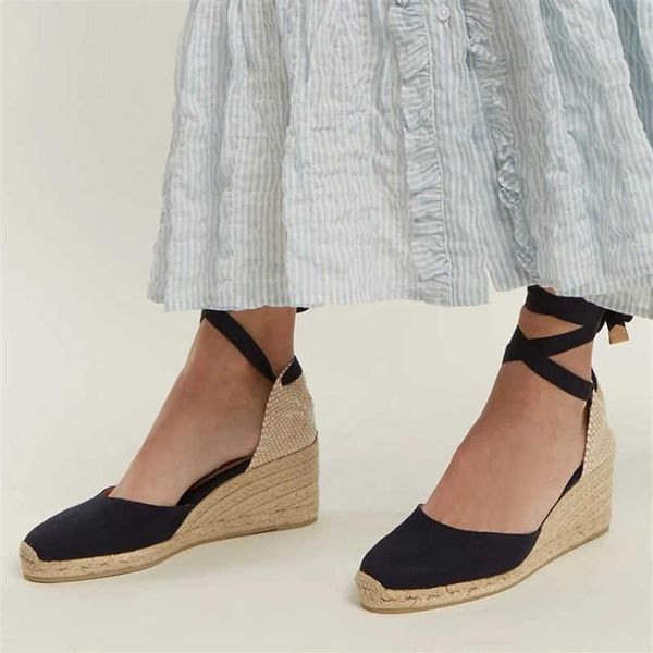 comemore women's espadrille ankle strap sandals comfortable slippers ladies womens casual shoes breathable flax canvas pumps 2720, Black
comemore women's espadrille ankle strap sandals comfortable slippers ladies womens casual shoes breathable flax canvas pumps 2720, Black