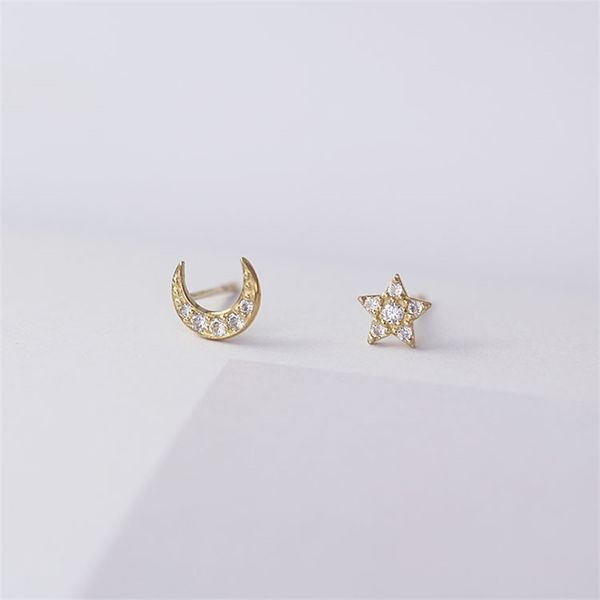 goldtutu 9k real gold fashion korean star moon asymmetric earrings for women, Golden
goldtutu 9k real gold fashion korean star moon asymmetric earrings for women, Golden
