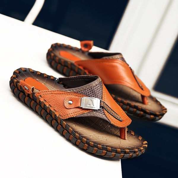 flip flops summer outdoor men slippers beach sandals comfort non-slip fashion genuine leather flip flops men big size, Black
flip flops summer outdoor men slippers beach sandals comfort non-slip fashion genuine leather flip flops men big size, Black