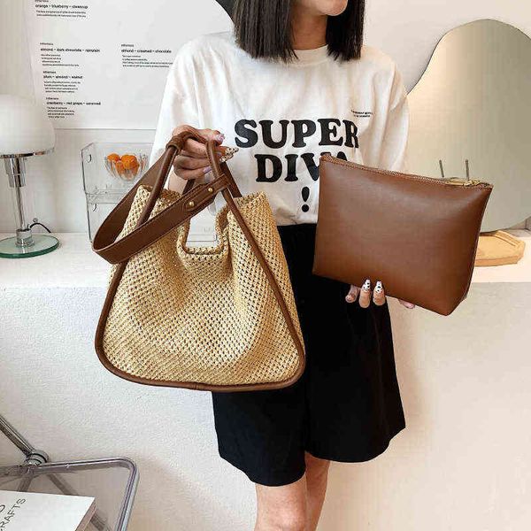 2 pieces summer straw bags for women small handmade beach bags 2022 rattan woven handbags travel shopper casual shoulder bags
2 pieces summer straw bags for women small handmade beach bags 2022 rattan woven handbags travel shopper casual shoulder bags