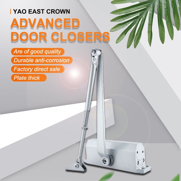 automatic door closer 2 spring hydraulic buffer adjustable ser speed mute closing for 25 to 80kg door hardware
automatic door closer 2 spring hydraulic buffer adjustable ser speed mute closing for 25 to 80kg door hardware