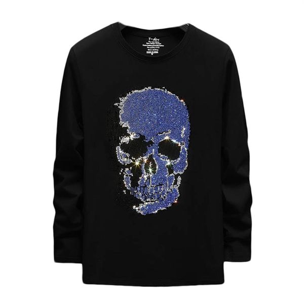 luxury fashion mens designer t-shirts long sleeves rhinestone round neck tee bottoming shirts for spring and autumn black s-7x241c, White;black
luxury fashion mens designer t-shirts long sleeves rhinestone round neck tee bottoming shirts for spring and autumn black s-7x241c, White;black