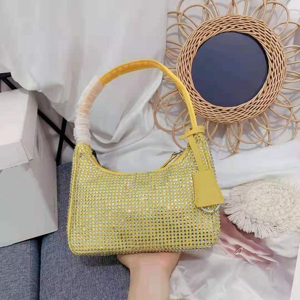 luxury designer handbag classic nylon hobo armpit bag bling glitter diamond evening bags lady shiny rhinestone party wallet 22*16*5cm
luxury designer handbag classic nylon hobo armpit bag bling glitter diamond evening bags lady shiny rhinestone party wallet 22*16*5cm