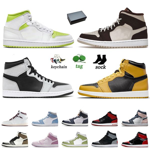 classic popular 1s basketball shoes mens womens jumpman 1 og sneakers with box white lime basalt oatmeal patent bred unc shadow pollen off s
classic popular 1s basketball shoes mens womens jumpman 1 og sneakers with box white lime basalt oatmeal patent bred unc shadow pollen off s