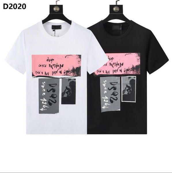 dsq men's t-shirts designer print letter men tees paris cotton polos man women clothing fashion brand t shirt d2020, White;black
dsq men's t-shirts designer print letter men tees paris cotton polos man women clothing fashion brand t shirt d2020, White;black