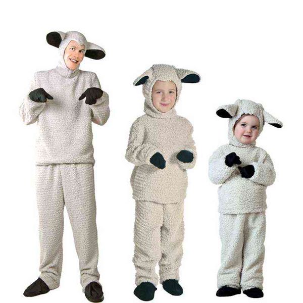 new party halloween come men children animal sheep cosplay come set stage performacne cute clothing l220714, Black;red
new party halloween come men children animal sheep cosplay come set stage performacne cute clothing l220714, Black;red
