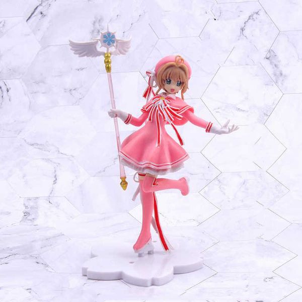 huiya01 cute japan anime card captor sakura pvc action figure models cardcaptor magic wand girls cake decorations figure toys gifts q0622
huiya01 cute japan anime card captor sakura pvc action figure models cardcaptor magic wand girls cake decorations figure toys gifts q0622