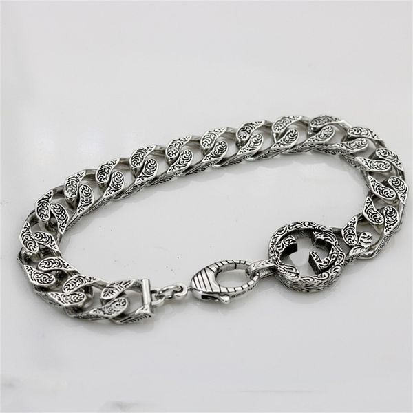 shop 80% off clearance silver classic cuban chain bracelet old nterlocking couple, Black
shop 80% off clearance silver classic cuban chain bracelet old nterlocking couple, Black