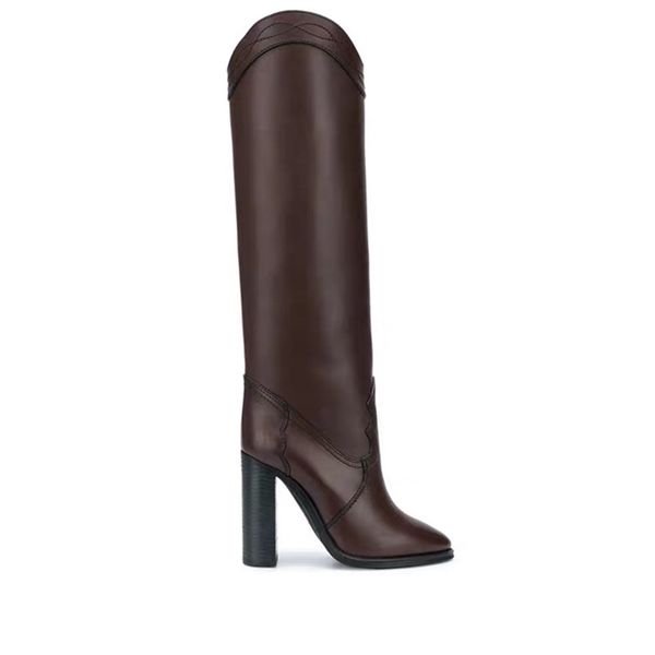 winter t show high heel boots women genuine leather fashion lady knight boots big size 35-43, Black
winter t show high heel boots women genuine leather fashion lady knight boots big size 35-43, Black