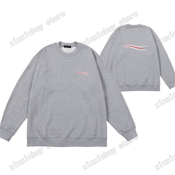 22ss men women designer sweatshirts hoodies sea wave print cotton casual fashion men black gray s-xl
22ss men women designer sweatshirts hoodies sea wave print cotton casual fashion men black gray s-xl