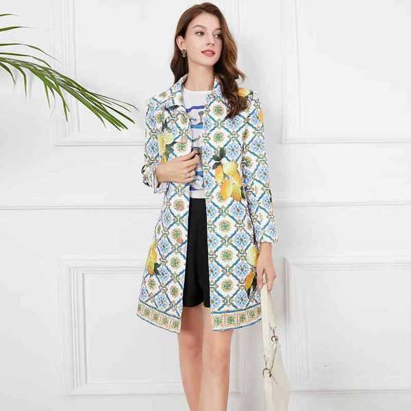 casual dresses autumn style women's clothes lapel diamond single breasted lemon jacquard printing court coat, Black;gray
casual dresses autumn style women's clothes lapel diamond single breasted lemon jacquard printing court coat, Black;gray