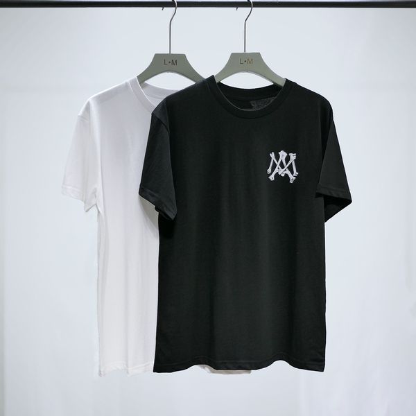 american brand rmiriiii casual t-shirt bone print tee ink 1:1 oversized t-shirts luxury cotton top, White;black
american brand rmiriiii casual t-shirt bone print tee ink 1:1 oversized t-shirts luxury cotton top, White;black