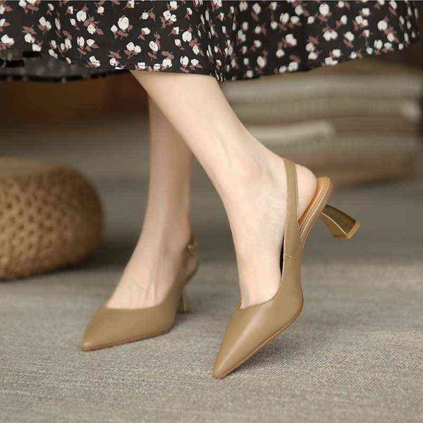 sandals korean version pointed metal thick heel pumps women s shoes fashion commuter high heels 220704, Black
sandals korean version pointed metal thick heel pumps women s shoes fashion commuter high heels 220704, Black