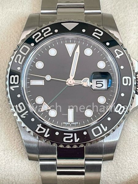 men's watch gmt ii-116710ln sx batman 40mm 316l 904l ceramic bezel luxury men's mechanical automatic movement watches with origina, Slivery;brown
men's watch gmt ii-116710ln sx batman 40mm 316l 904l ceramic bezel luxury men's mechanical automatic movement watches with origina, Slivery;brown