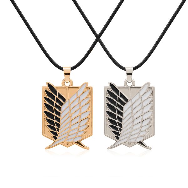 anime attack on titan investigation corps logo necklace necklace peripheral wholesale, Silver
anime attack on titan investigation corps logo necklace necklace peripheral wholesale, Silver