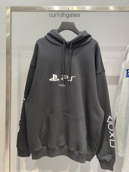 2022 designer blgc hoodies correct ins couple paris men's and women's ps5 offset process hoodie, Black
2022 designer blgc hoodies correct ins couple paris men's and women's ps5 offset process hoodie, Black