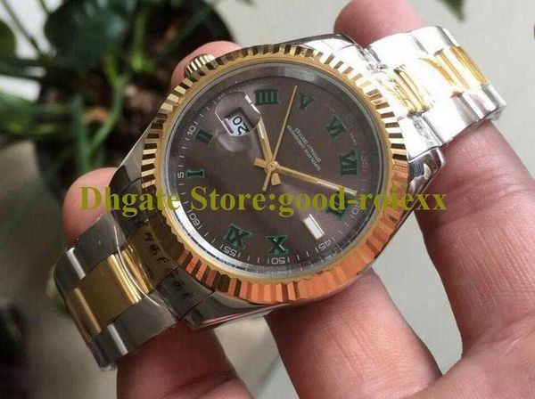8 style watches for men automatic 2813 asia sapphire crystal grey wimbledon roman dial watch men's 126331 rose gold steel jubilee brace, Slivery;brown
8 style watches for men automatic 2813 asia sapphire crystal grey wimbledon roman dial watch men's 126331 rose gold steel jubilee brace, Slivery;brown