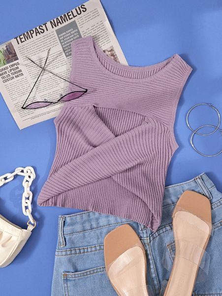 cross wrap ribbed knit z2r3#, White;black
cross wrap ribbed knit z2r3#, White;black