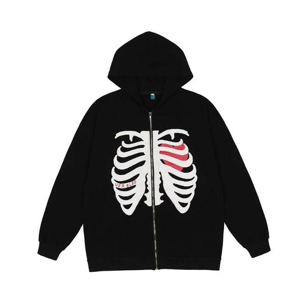 men's hoodies & sweatshirts autumn skeleton fashion hoodie men harajuku zip up vintage street wear hip hop 4 or, Black
men's hoodies & sweatshirts autumn skeleton fashion hoodie men harajuku zip up vintage street wear hip hop 4 or, Black