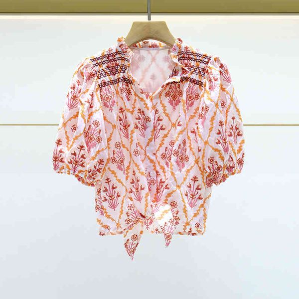 women's blouses & shirts fadan home spring and summer french elegant flower embroidery bubble sleeve shirt top, White
women's blouses & shirts fadan home spring and summer french elegant flower embroidery bubble sleeve shirt top, White