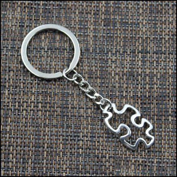 key rings jewelry new 20pcs/lot diy accessories antique sier zinc alloy jigsaw puzzle piece charms chain ring keychain drop delivery 2021 5x, Slivery;golden
key rings jewelry new 20pcs/lot diy accessories antique sier zinc alloy jigsaw puzzle piece charms chain ring keychain drop delivery 2021 5x, Slivery;golden