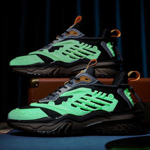 2021 fashion street style comfortable men's chunky sneakers height increasing light glow breathable man sport running shoes
2021 fashion street style comfortable men's chunky sneakers height increasing light glow breathable man sport running shoes