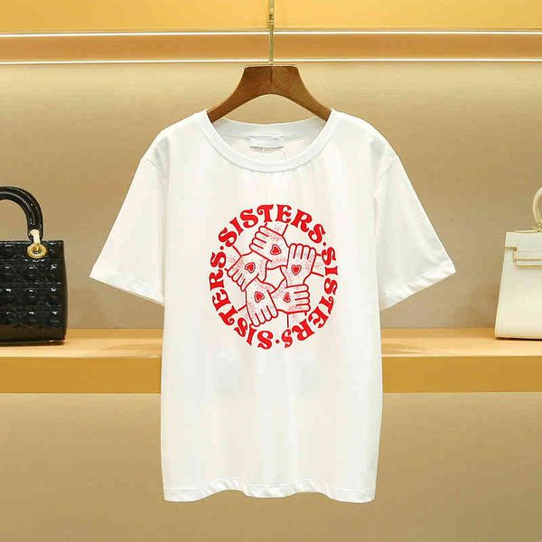 omen's t-shirt s family white short sleeved t-shirt women summer 's clothing korean round neck loose pullover printed top
omen's t-shirt s family white short sleeved t-shirt women summer 's clothing korean round neck loose pullover printed top