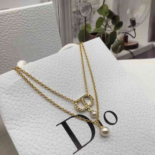 full diamond letter tassel pearl double layer necklace women's clavicle chain, Black
full diamond letter tassel pearl double layer necklace women's clavicle chain, Black