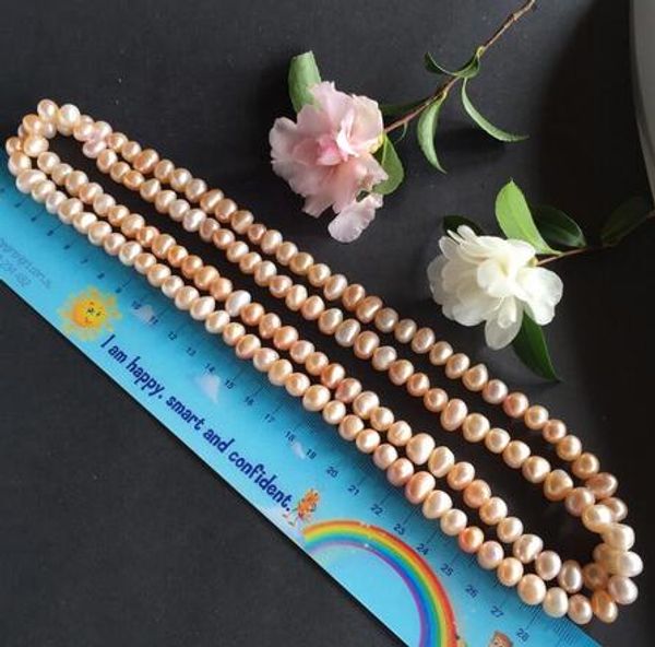 hand knotted natural 8-9mm white freshwater pearl necklace sweater chain long 86cm fashion jewelry, Silver
hand knotted natural 8-9mm white freshwater pearl necklace sweater chain long 86cm fashion jewelry, Silver