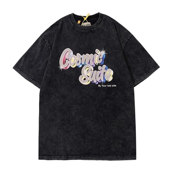 22ss designer gallerydept mens t-shirts washed and used stereo rainbow letter printing loose round neck short sleeve tshirt beautiful fashio, White;black
22ss designer gallerydept mens t-shirts washed and used stereo rainbow letter printing loose round neck short sleeve tshirt beautiful fashio, White;black