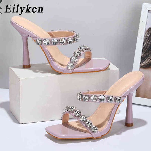 nxy sandals fashion crystal rhinestone square toe slides woman slippers summer hollow strippers thin high heels shoes, Black
nxy sandals fashion crystal rhinestone square toe slides woman slippers summer hollow strippers thin high heels shoes, Black