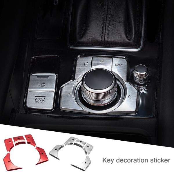 car aluminum multimedia button cover frame trim sticker for mazda 3 axela cx-4 cx-5 lhd accessories
car aluminum multimedia button cover frame trim sticker for mazda 3 axela cx-4 cx-5 lhd accessories