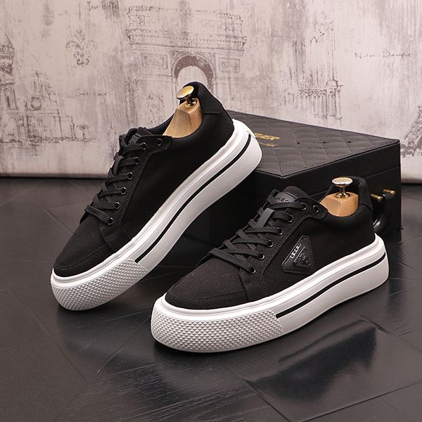 british style wedding dress party shoes comfortable summer canvas breathable recreational board sneakers round toe business leisure driving, Black
british style wedding dress party shoes comfortable summer canvas breathable recreational board sneakers round toe business leisure driving, Black