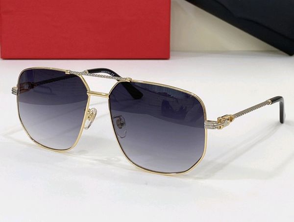 vintage square pilot sunglasses gold metal blue gradient 0119 men fashion sun glasses shades with box, White;black
vintage square pilot sunglasses gold metal blue gradient 0119 men fashion sun glasses shades with box, White;black