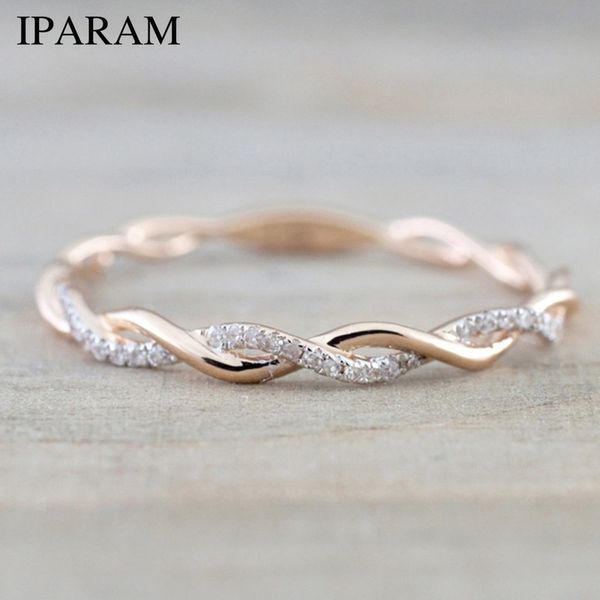 rose gold color twist classical cubic zirconia wedding engagement ring for woman girls austrian crystals gift rings bague femme 220716, Slivery;golden
rose gold color twist classical cubic zirconia wedding engagement ring for woman girls austrian crystals gift rings bague femme 220716, Slivery;golden