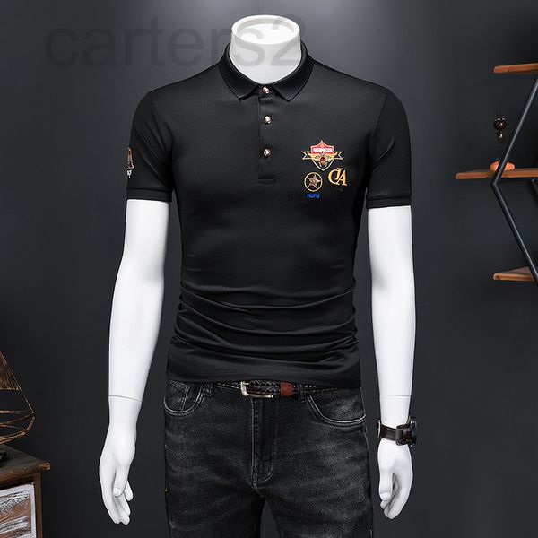 men's t-shirts designer 5106 lily's summer short sleeve lapel mercerized cotton polo 1d632022, White;black
men's t-shirts designer 5106 lily's summer short sleeve lapel mercerized cotton polo 1d632022, White;black