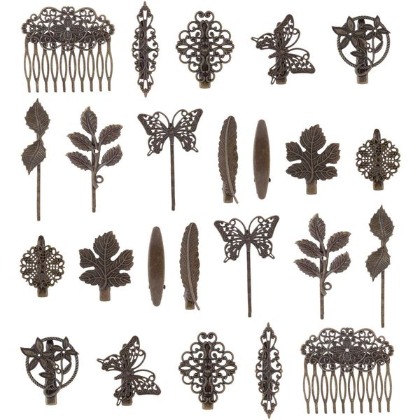 hair clips barrettes vintage retro boho decorative metal butterfly flower leaf feather duckbill alligator hairpins pins comb wedding amikq, Golden;silver
hair clips barrettes vintage retro boho decorative metal butterfly flower leaf feather duckbill alligator hairpins pins comb wedding amikq, Golden;silver