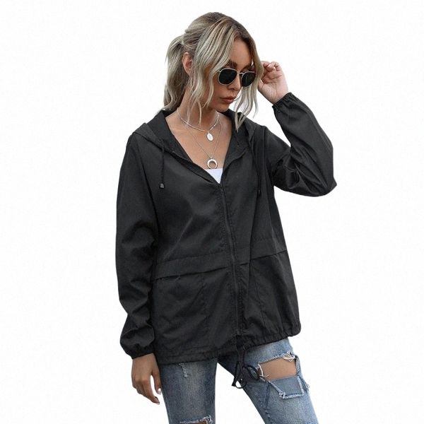 women's trench coats autumn black tactical waterproof windbreaker women red casual jacket streetwear female with hooded zipper outwear, Tan;black
women's trench coats autumn black tactical waterproof windbreaker women red casual jacket streetwear female with hooded zipper outwear, Tan;black