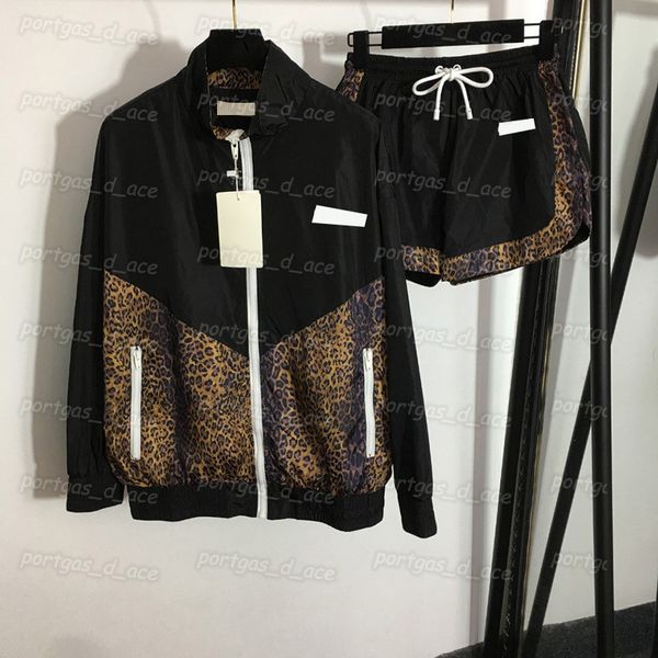 womens leopard tracksuits long sleeve zipper jacket shorts fashion casual jogging running jackets shorts, Black
womens leopard tracksuits long sleeve zipper jacket shorts fashion casual jogging running jackets shorts, Black